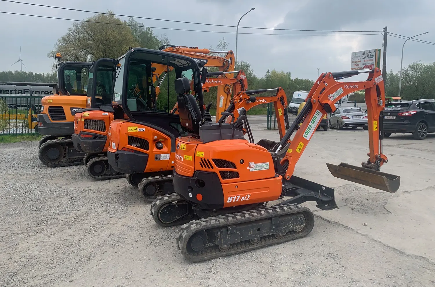 Machines grues chez Guillaume Manutention