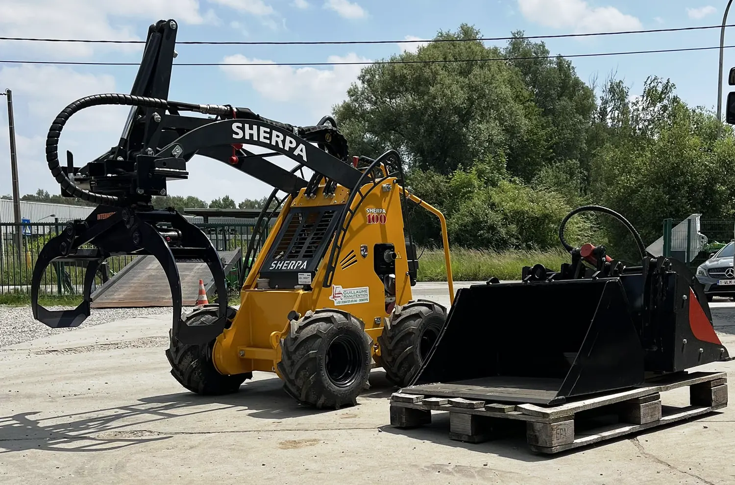 Engin de chantier chez Guillaume Manutention